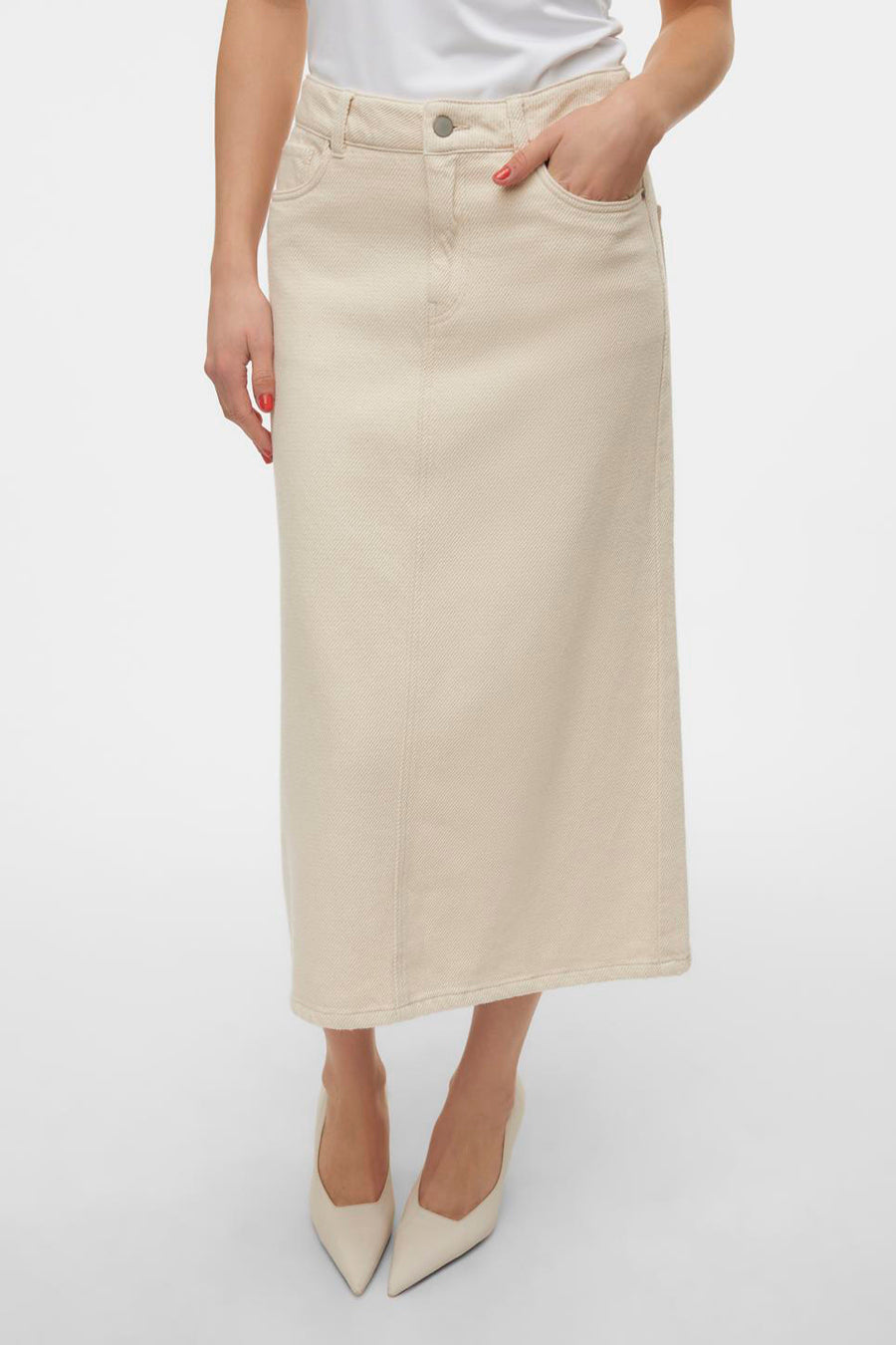 Rok 3/4 Beige - VERO MODA®
