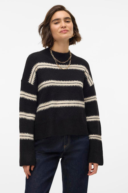 Trui met rolkraag Zwart - VERO MODA®