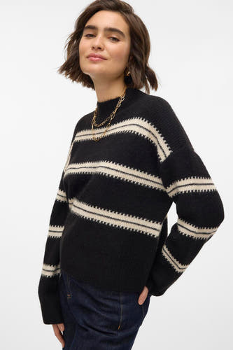 Trui met rolkraag Zwart - VERO MODA®