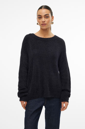 Trui met ronde hals Zwart - VERO MODA®