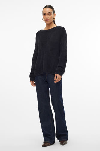 Trui met ronde hals Zwart - VERO MODA®