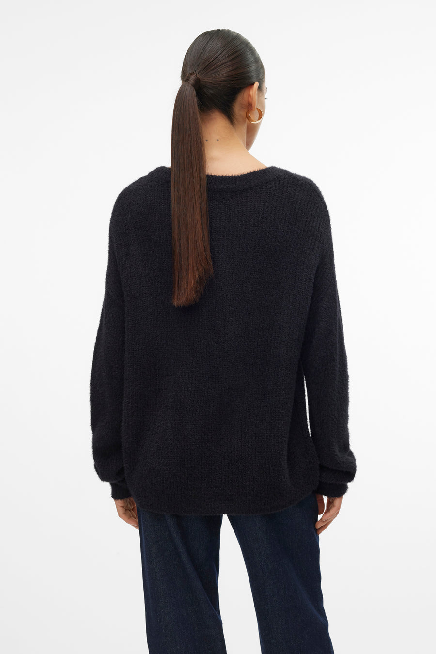 Trui met ronde hals Zwart - VERO MODA®