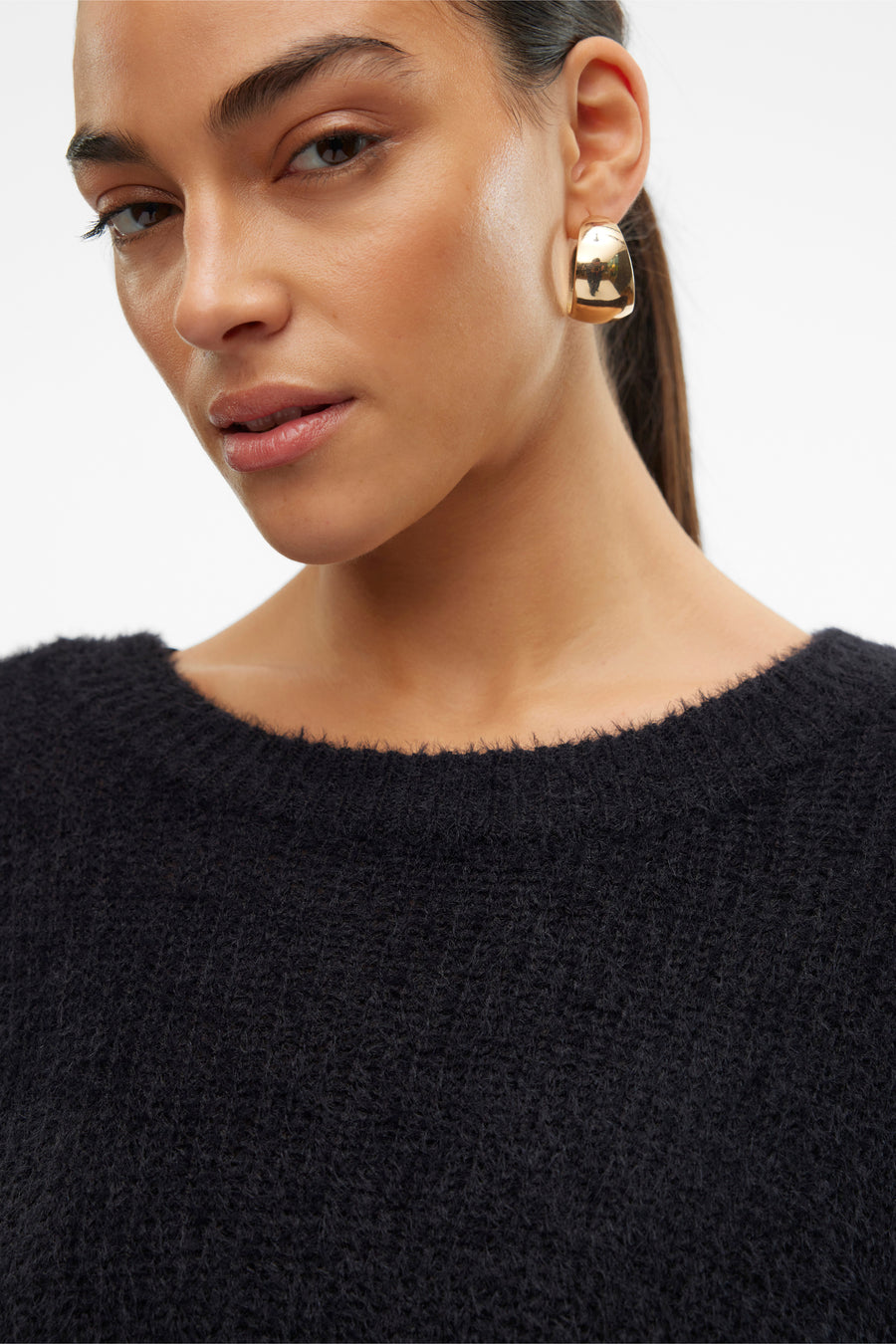 Trui met ronde hals Zwart - VERO MODA®