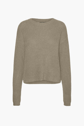 Trui met ronde hals Beige - VERO MODA®
