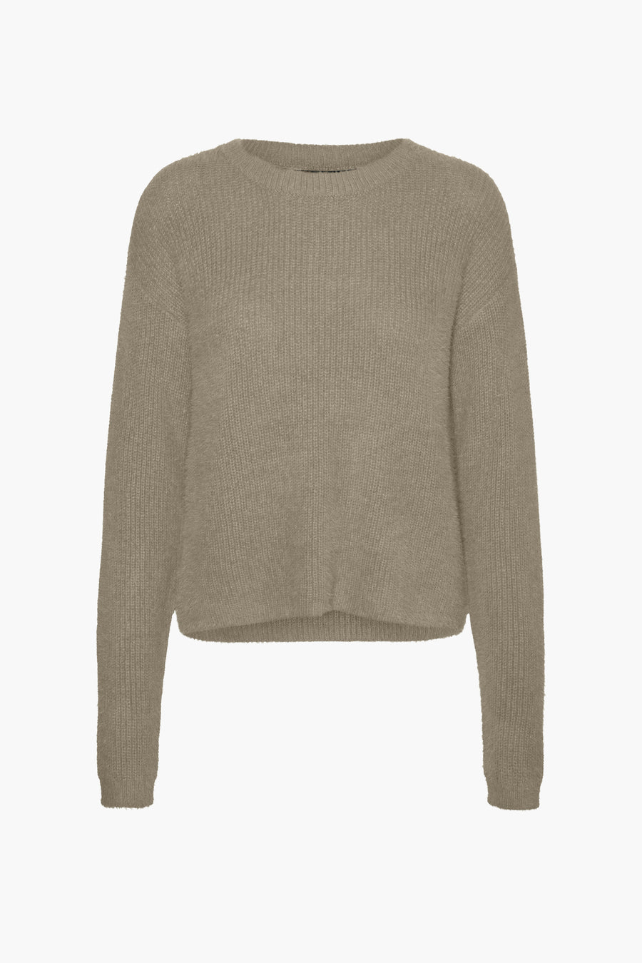 Trui met ronde hals Beige - VERO MODA®