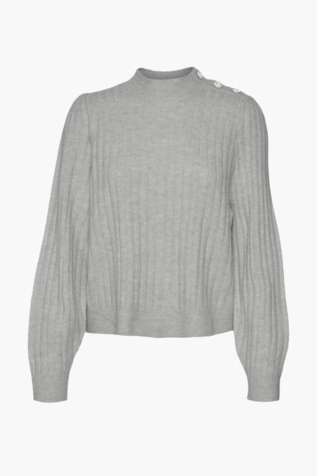 Trui met rolkraag Grijs - VERO MODA®