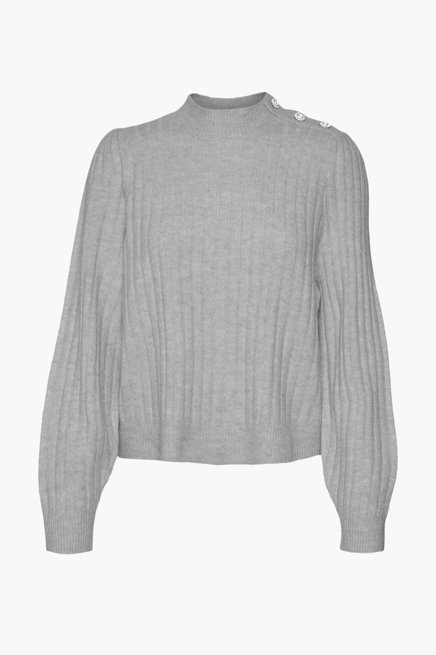 Trui met rolkraag Grijs - VERO MODA®