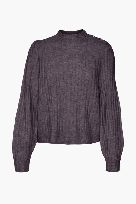 Trui met rolkraag Paars - VERO MODA®