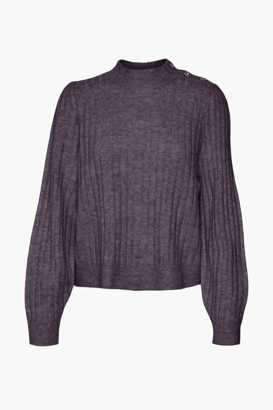 Trui met rolkraag Paars - VERO MODA®