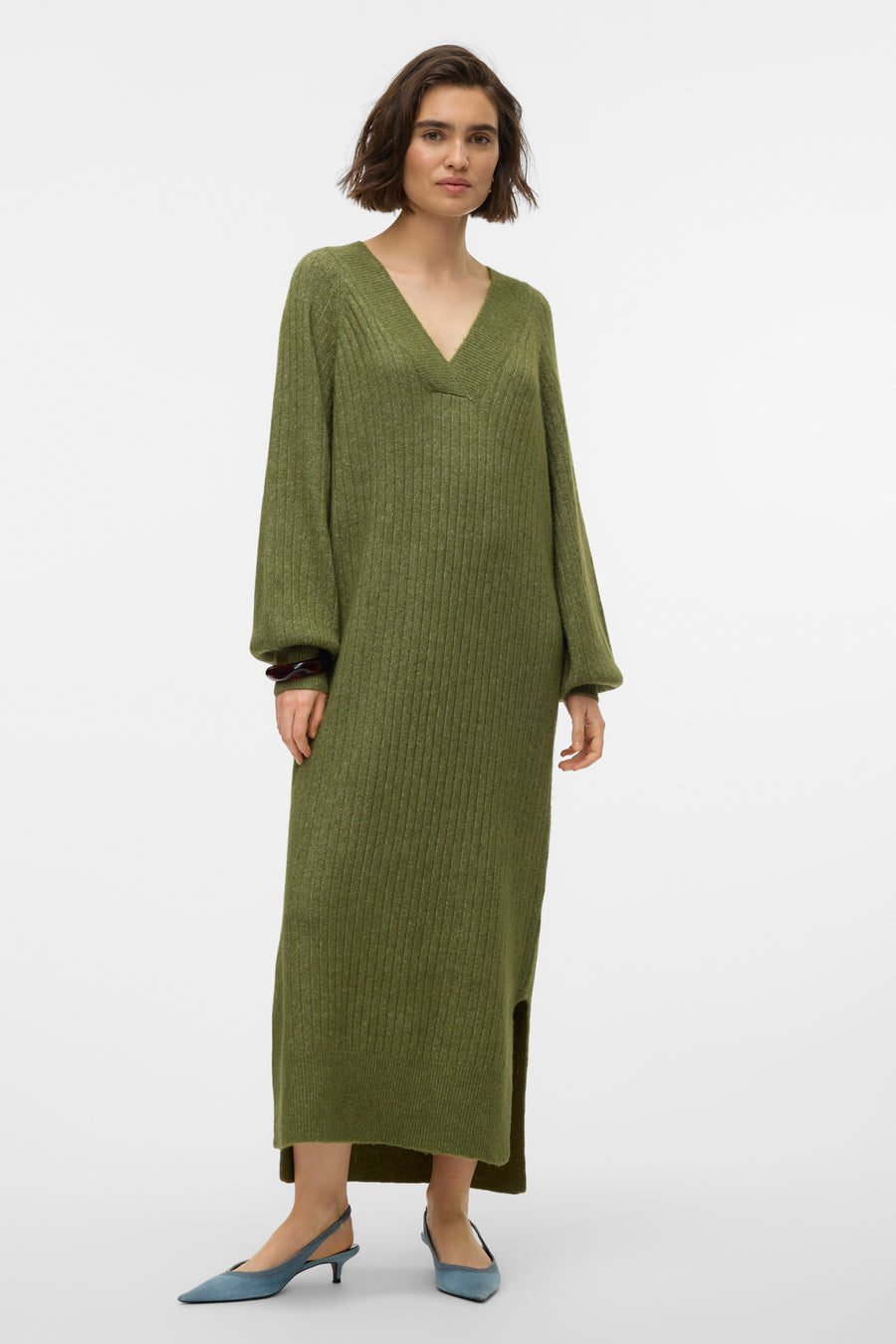 Kleedjes (lange mouwen) Groen - VERO MODA®