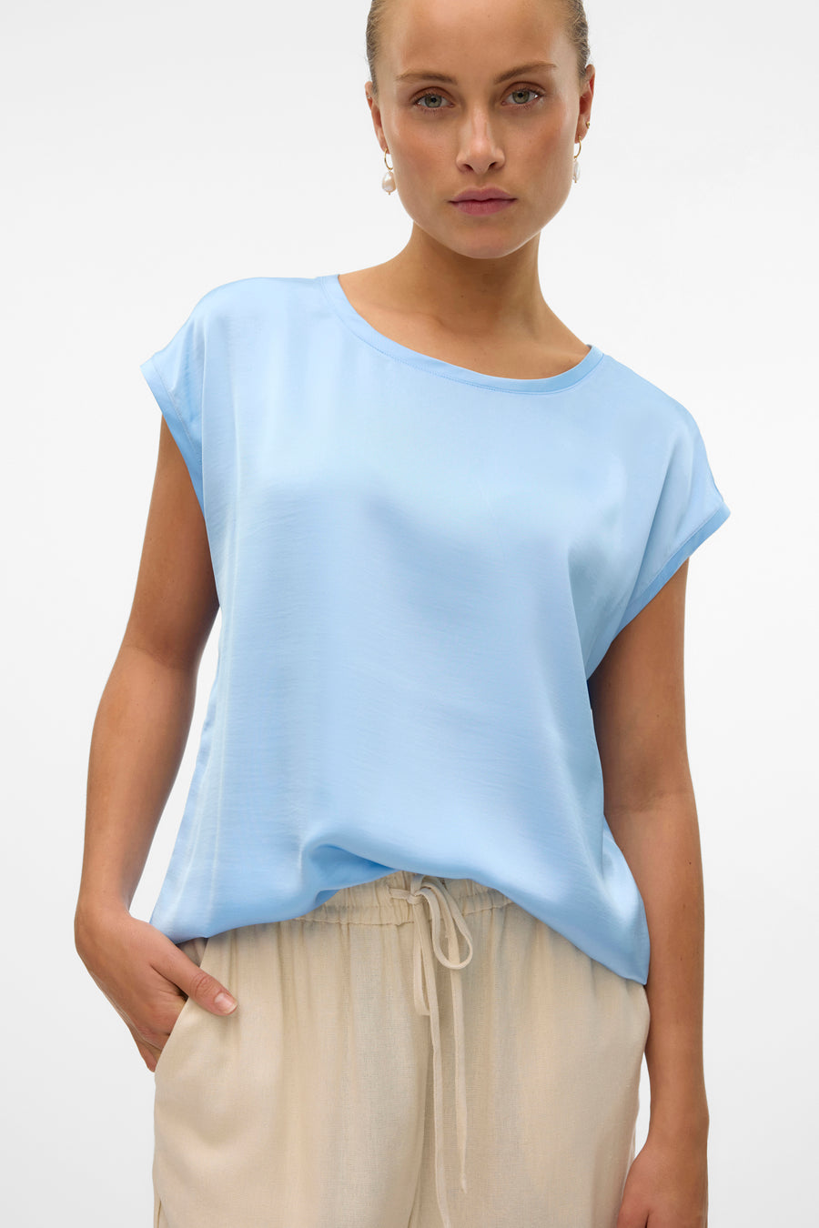 Top (korte mouwen) Blauw - VERO MODA®