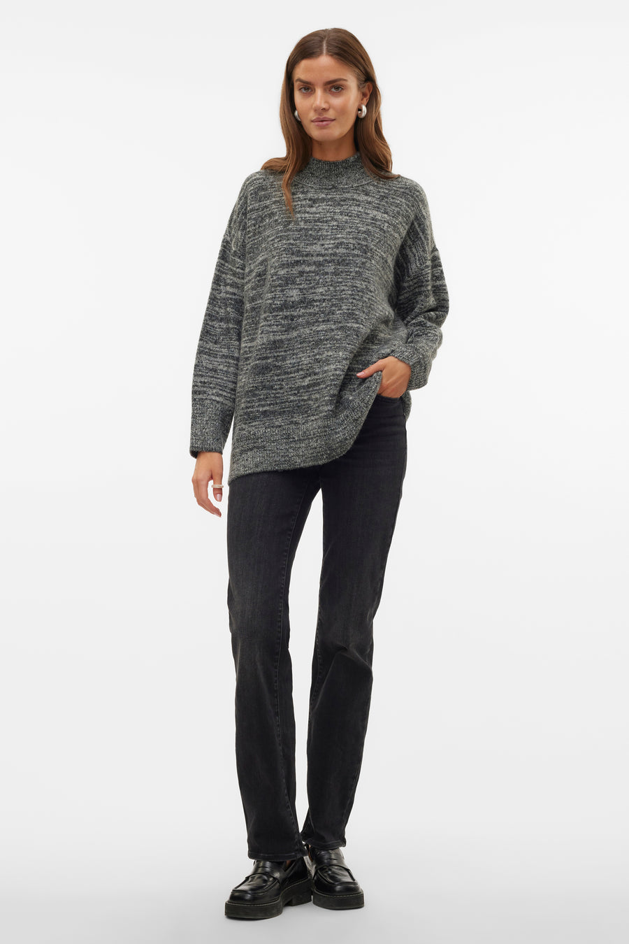 Trui met rolkraag Zwart - VERO MODA®