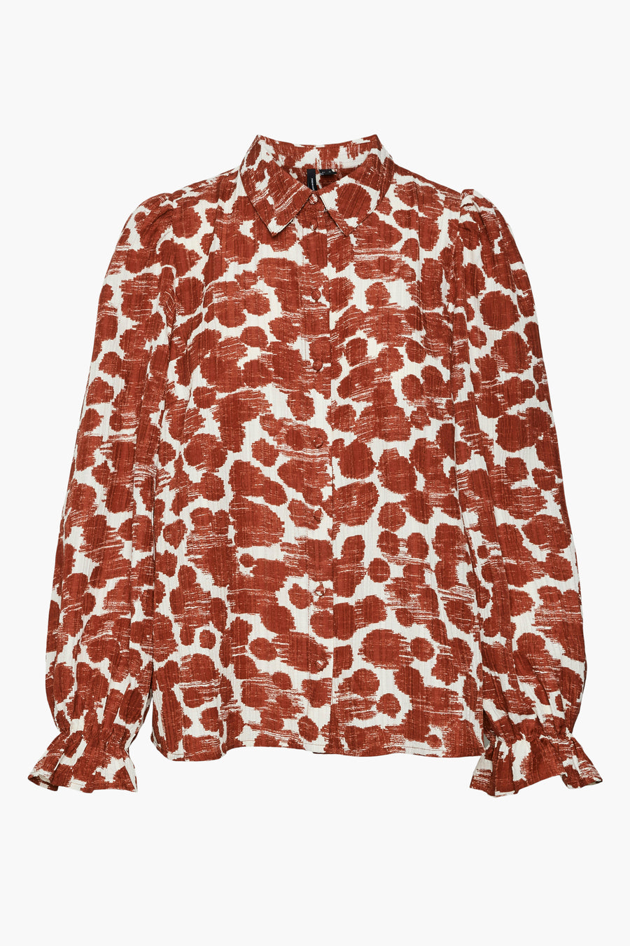 Hemd (lange mouwen) Bruin - VERO MODA®
