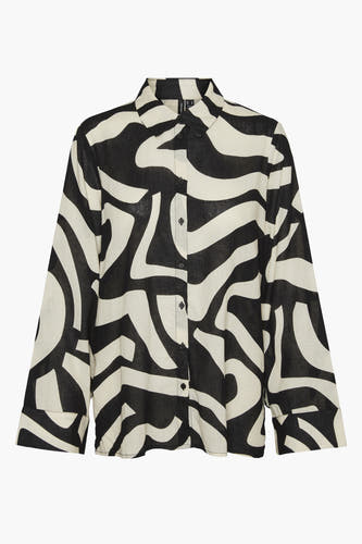 Hemd (lange mouwen) Zwart - VERO MODA®
