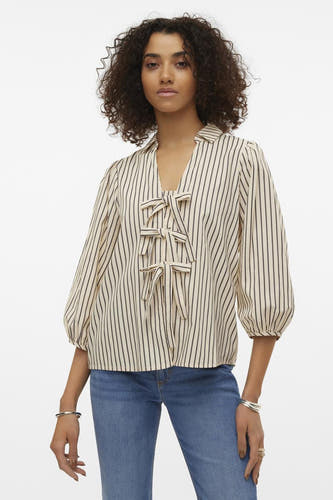 Hemd (lange mouwen) Ecru - VERO MODA®