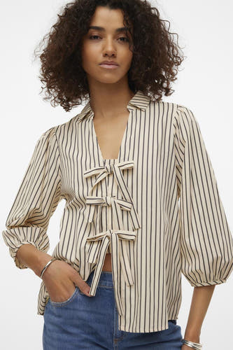 Hemd (lange mouwen) Ecru - VERO MODA®