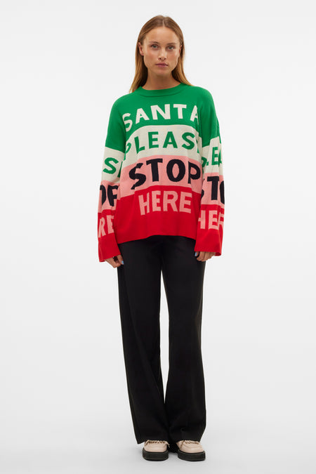 Trui met ronde hals Multicolor - VERO MODA®