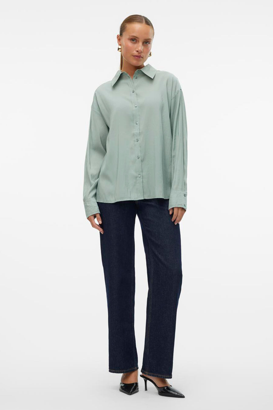 Hemd (lange mouwen) Groen - VERO MODA®