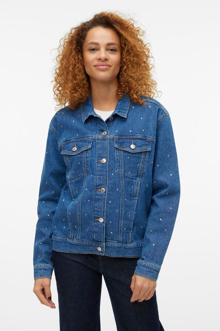 Jeansjas Mid blue denim - VERO MODA®