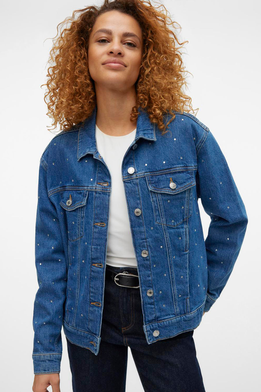 Jeansjas Mid blue denim - VERO MODA®