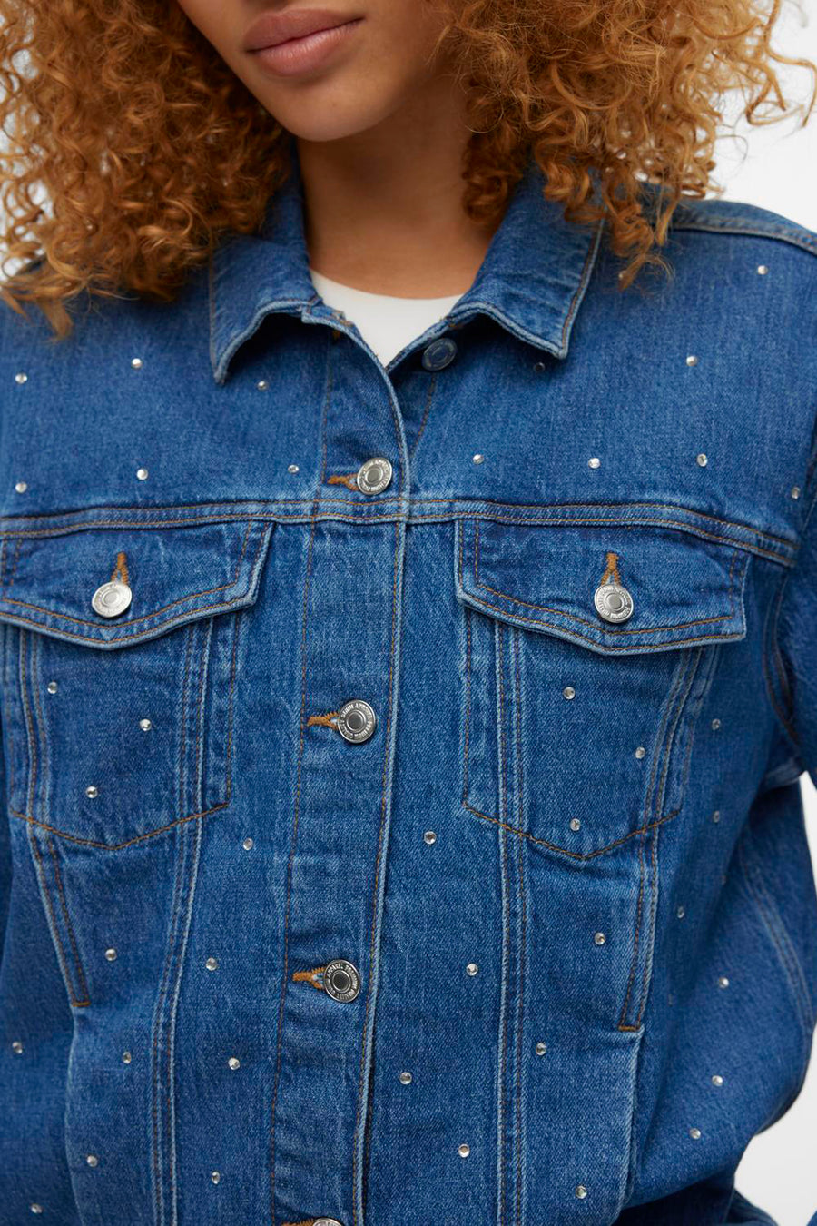 Jeansjas Mid blue denim - VERO MODA®