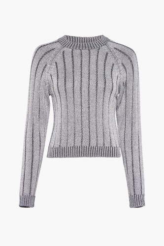 Trui met ronde hals Grijs - VERO MODA®