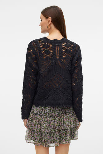 Trui met ronde hals Zwart - VERO MODA®