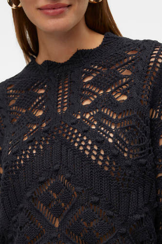 Trui met ronde hals Zwart - VERO MODA®