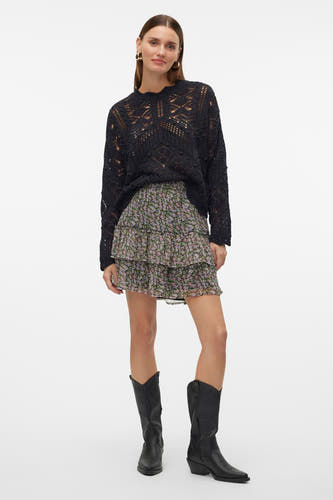 Trui met ronde hals Zwart - VERO MODA®