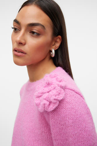 Trui met ronde hals Roze - VERO MODA®