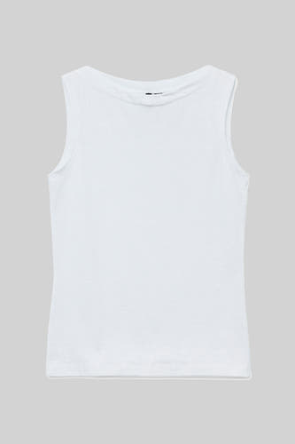 T-shirt met korte mouwen - wit