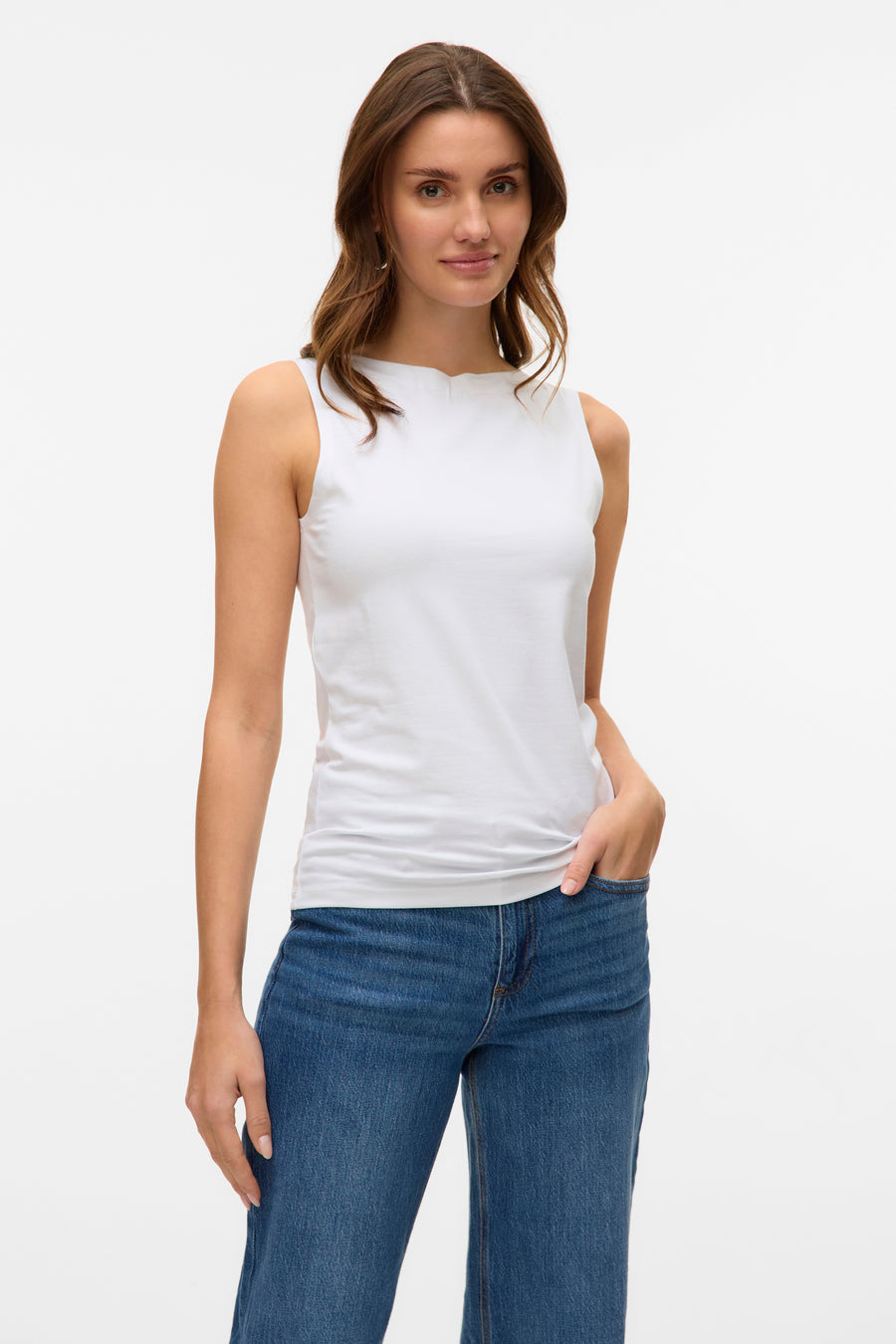 T-shirt met korte mouwen - wit