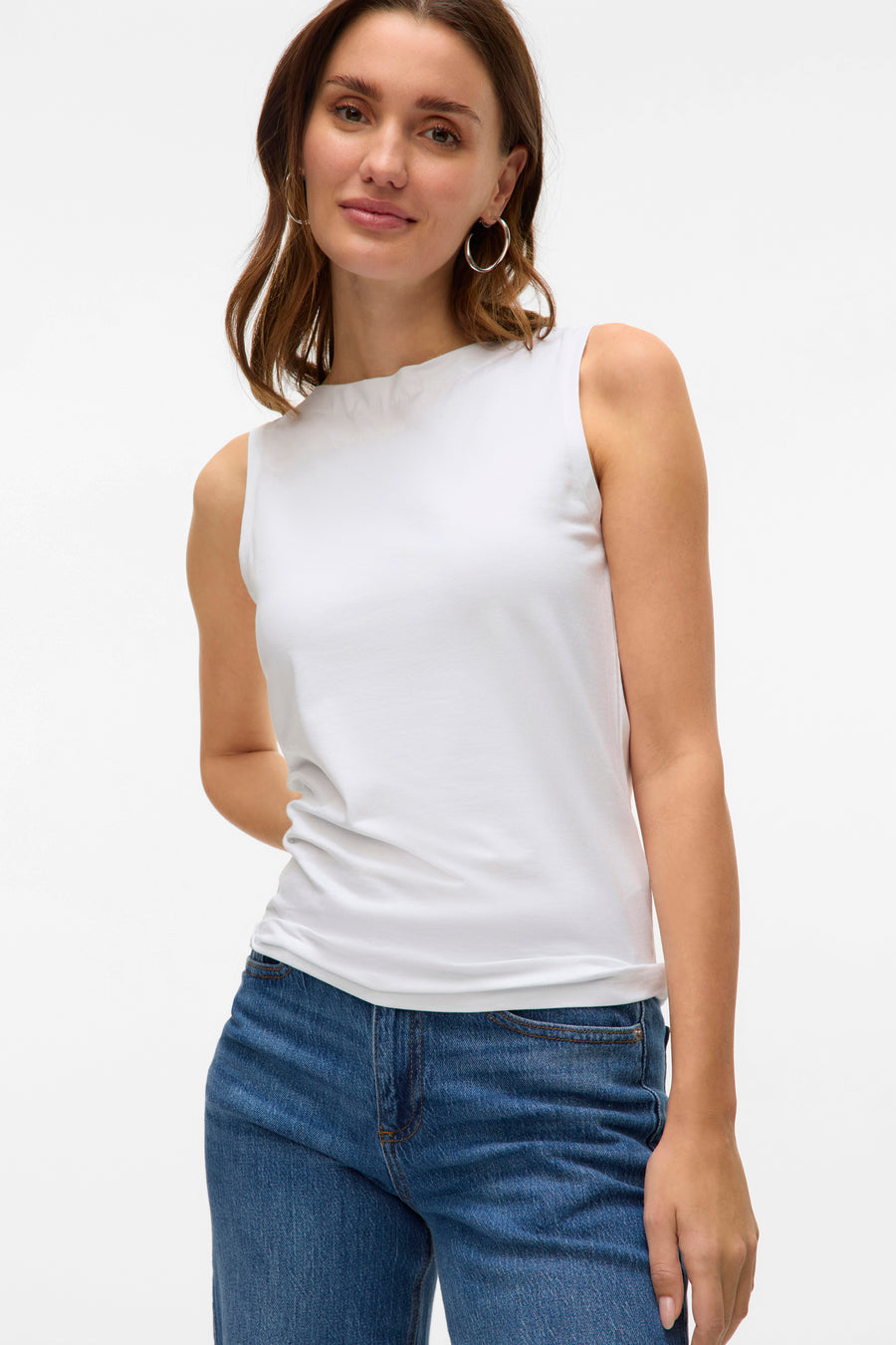 T-shirt met korte mouwen - wit