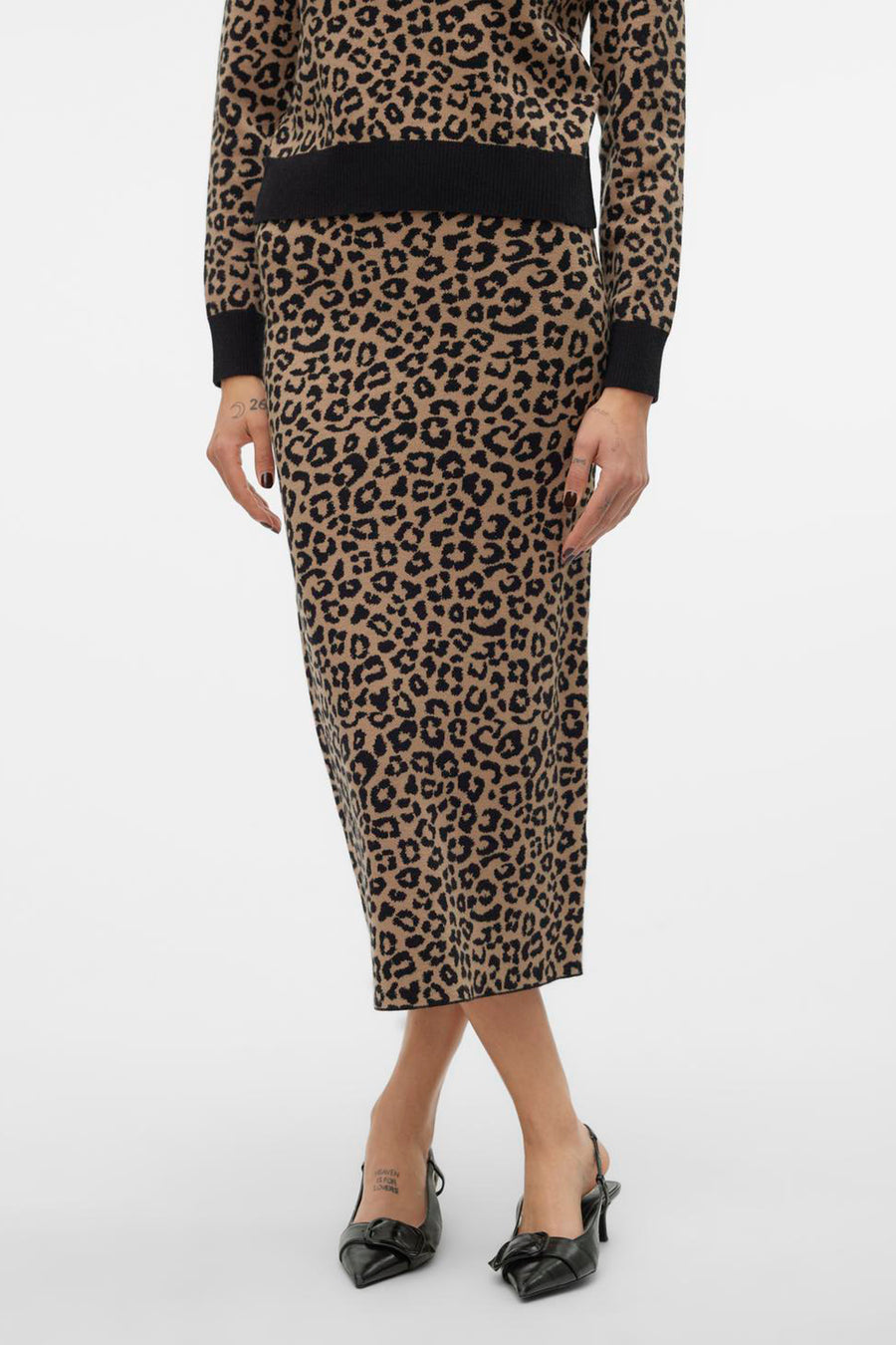 Rok 3/4 Zwart - VERO MODA®