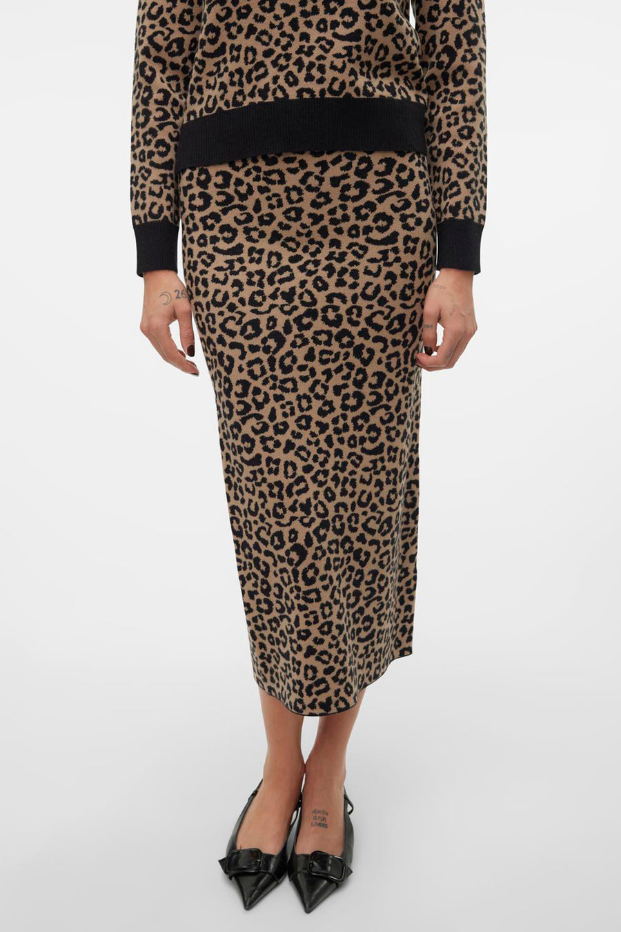 Rok 3/4 Zwart - VERO MODA®
