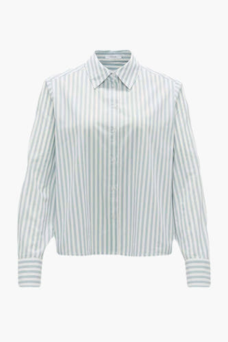 Hemd (lange mouwen) Blauw - OPUS