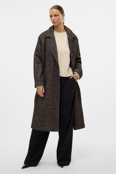 Lange jas Bruin - VERO MODA®
