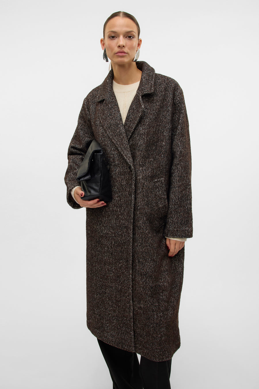 Lange jas Bruin - VERO MODA®