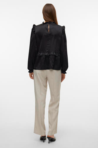 Blouse (lange mouwen) Zwart - VERO MODA®