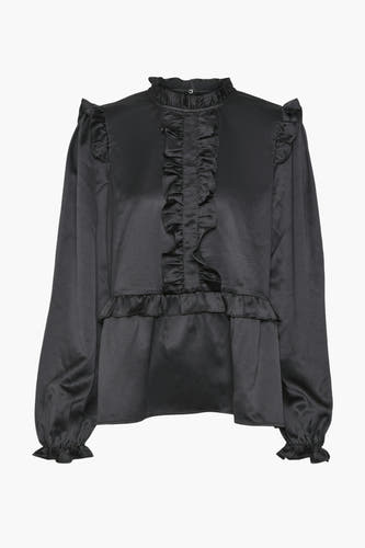Blouse (lange mouwen) Zwart - VERO MODA®