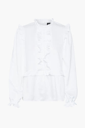 Blouse (lange mouwen) Wit - VERO MODA®