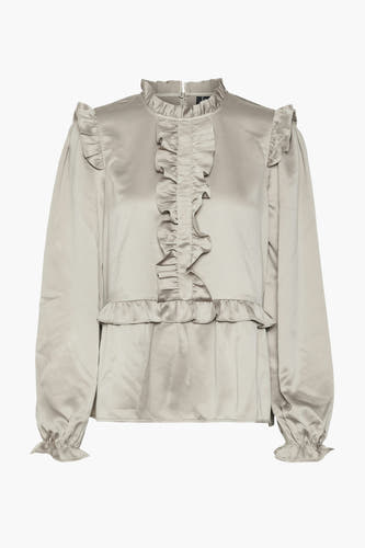 Blouse (lange mouwen) Grijs - VERO MODA®