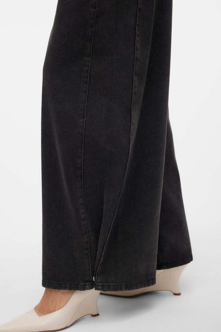 Jeans wide Black denim - VERO MODA®