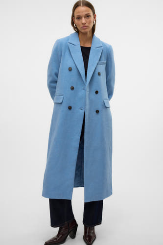 Lange jas Blauw - VERO MODA®