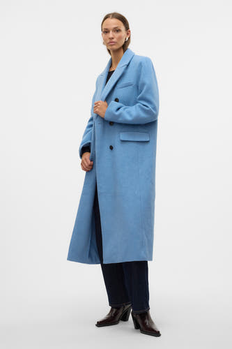 Lange jas Blauw - VERO MODA®