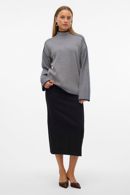 Trui met rolkraag Blauw - VERO MODA®