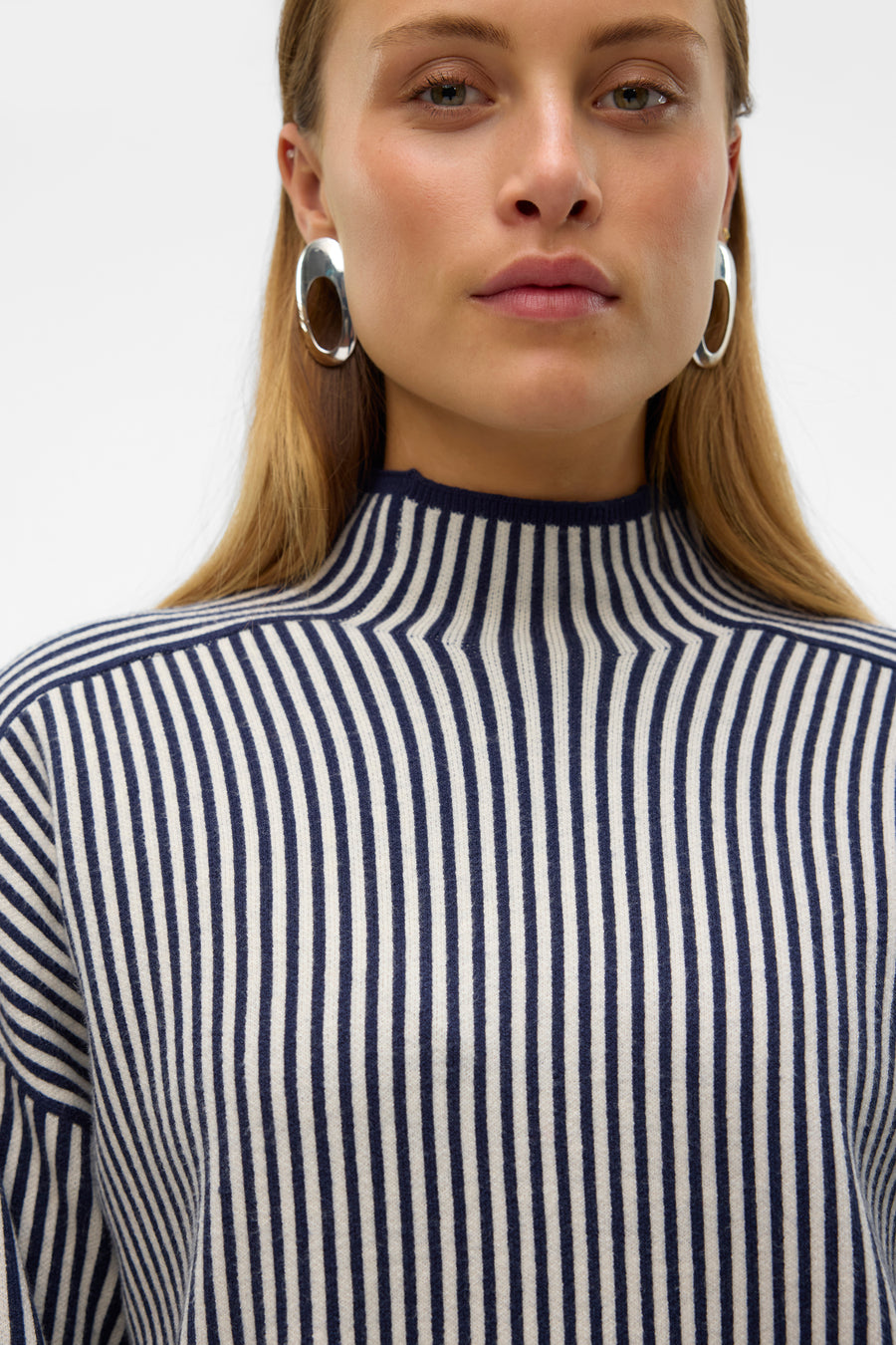 Trui met rolkraag Blauw - VERO MODA®