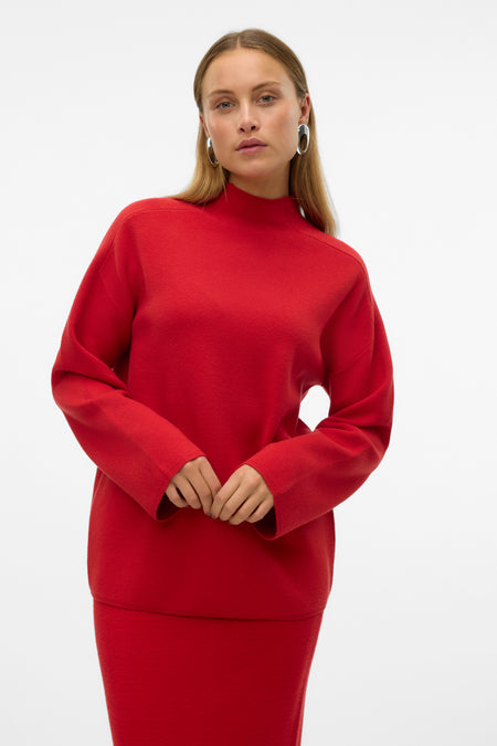 Trui met rolkraag Rood - VERO MODA®