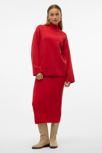 Trui met rolkraag Rood - VERO MODA®