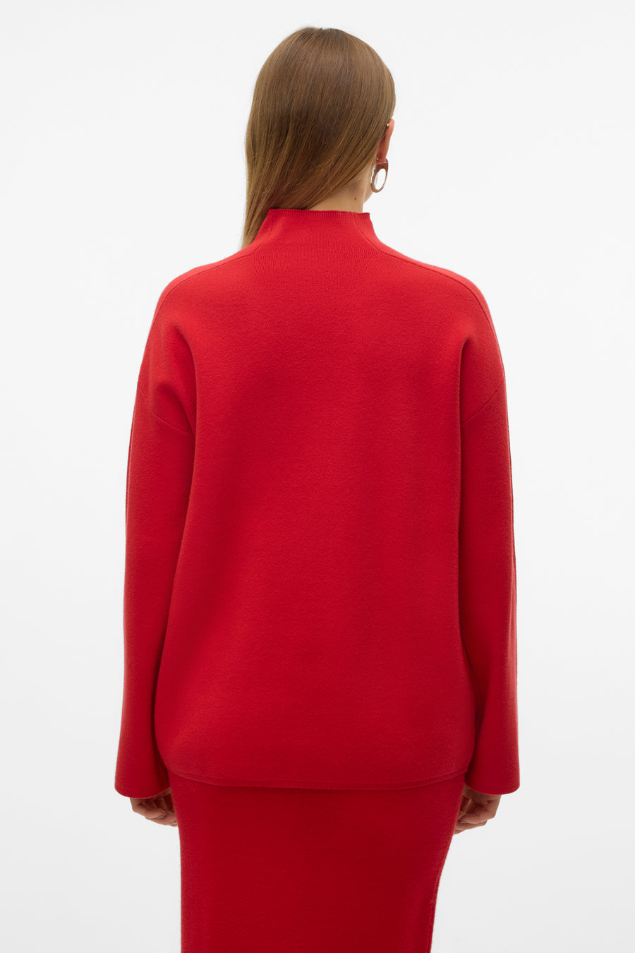 Trui met rolkraag Rood - VERO MODA®